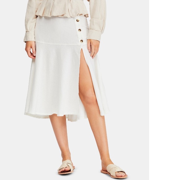 Free People Dresses & Skirts - 💫Final Price💫Poppy flared midi skirt